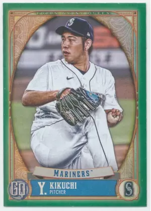2021 Topps Gypsy Queen - Yusei Kikuchi #191 Green Parallel