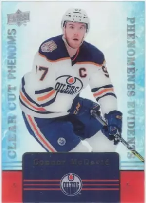 2019-20 TIM HORTONS - CONNOR McDAVID #CC-1 CLEAR CUT PHENOMS
