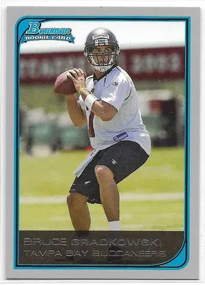 2006 Bowman #123 Bruce Gradkowski RC