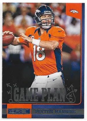 2013 Rookies & Stars Game Plan #9 Peyton Manning