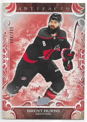 2024-25 Artifacts Ruby #97 Brent Burns (144/499)