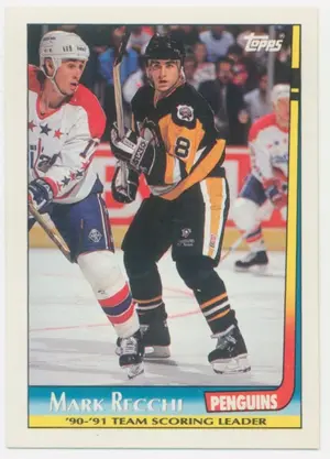 1991-92 TOPPS - MARK RECCHI #5 TEAM SCORING LEADERS
