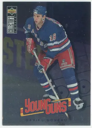 1996-97 COLLECTOR'S CHOICE - DANIEL GONEAU #353 YOUNG GUNS