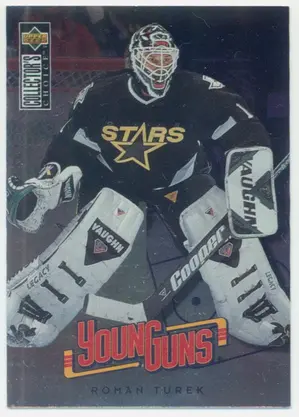 1996-97 COLLECTOR'S CHOICE - ROMAN TUREK #358 YOUNG GUNS