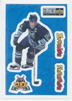 1996-97 COLLECTOR'S CHOICE - BRENDAN SHANAHAN #S12 STICK UMS