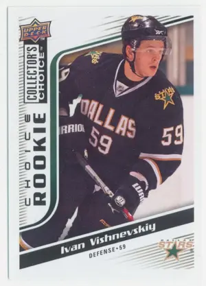 2009-10 COLLECTOR'S CHOICE - IVAN VISHNEVSKIY #253 CHOICE ROOKIES