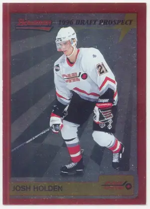 1995-96 BOWMAN - JOSH HOLDEN #P19 DRAFT PROSPECTS
