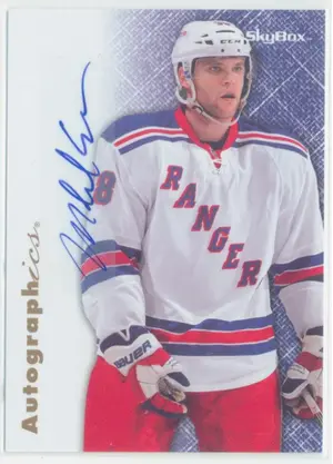 2012-13 FLEER RETRO - MICHAEL SAUER #96-MS AUTOGRAPHICS 1996-97