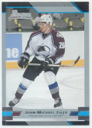 2003-04 BOWMAN DRAFT PICKS - JOHN-MICHAEL LILES #135 ROOKIE