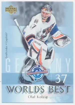 2004-05 UPPER DECK - OLAF KOLZIG #WB15 WORLD'S BEST