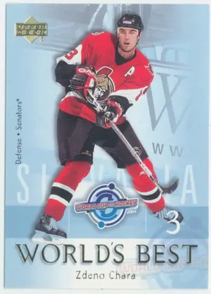 2004-05 UPPER DECK - ZDENO CHARA #WB20 WORLD'S BEST