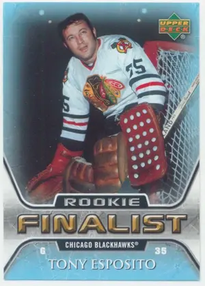 2005-06 UPPER DECK - TONY ESPOSITO #66 ROOKIE FINALIST