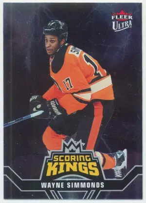 2016-17 FLEER SHOWCASE - WAYNE SIMMONDS #SK11 SCORING KINGS