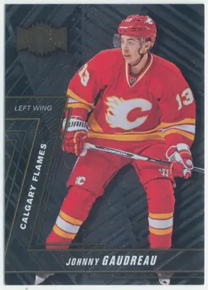 2016-17 FLEER SHOWCASE - JOHNNY GAUDREAU #MU-17 METAL UNIVERSE