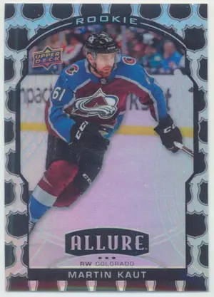 2020-21 ALLURE - MARTIN KAUT #77 ROOKIE NHL SHIELD 2005