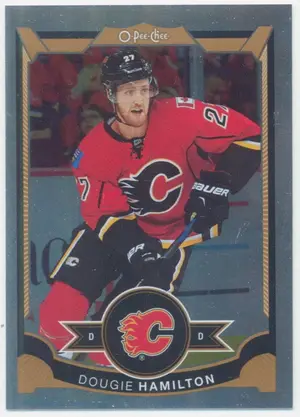 2015-16 UPPER DECK - DOUGIE HAMILTON #U2 O-PEE-CHEE UPDATE RAINBOW FOIL