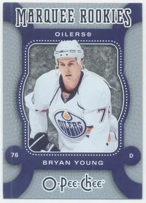 2007-08 O-PEE-CHEE - BRYAN YOUNG #544 MARQUEE ROOKIE