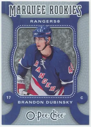 2007-08 O-PEE-CHEE - BRANDON DUBINSKY #573 MARQUEE ROOKIE