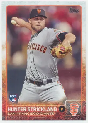 2015 Topps - Hunter Strickland #497 RC