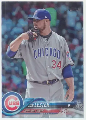 2019 Topps - Jon Lester #266 Rainbow Foil Parallel