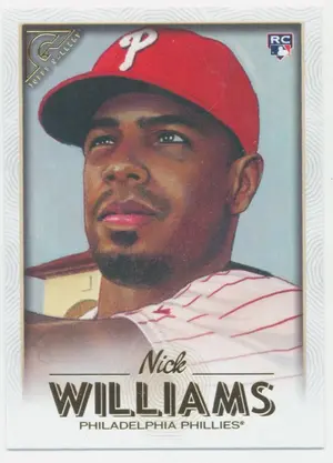 2018 Topps Gallery - Nick Williams #107 RC