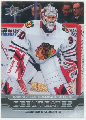 2023-24 UPPER DECK - JAXSON STAUBER #DD-8 DEBUT DATES