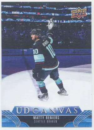 2023-24 UPPER DECK - MATTY BENIERS #C186 UD CANVAS