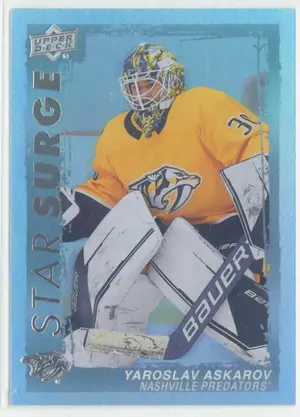 2023-24 UPPER DECK - YAROSLAV ASKAROV #SS-23 STAR SURGE