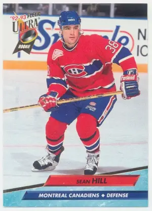 1992-93 FLEER ULTRA - SEAN HILL #328 ROOKIE