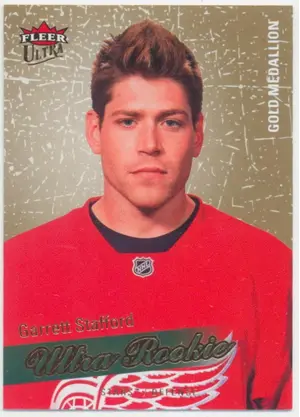 2008-09 FLEER ULTRA - GARRETT STAFFORD #246 ROOKIE GOLD MEDALLION