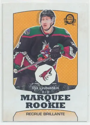 2018-19 O-PEE-CHEE - ILYA LYUBUSHKIN #615 MARQUEE ROOKIE RETRO