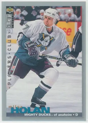 1995-96 COLLECTOR'S CHOICE - MILOS HOLAN #265 PLAYERS CLUB