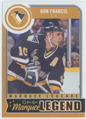2014-15 O-PEE-CHEE - RON FRANCIS #589 MARQUEE LEGEND