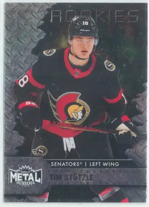 2020-21 SKYBOX METAL UNIVERSE - TIM STUTZLE #140 ROOKIE