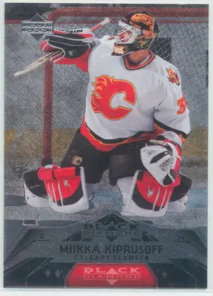 2007-08 BLACK DIAMOND - MIIKKA KIPRUSOFF #133 TRIPLE DIAMOND