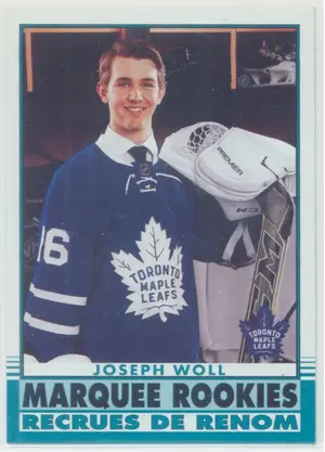 2020-21 O-PEE-CHEE - JOSEPH WOLL #642 MARQUEE ROOKIES RETRO