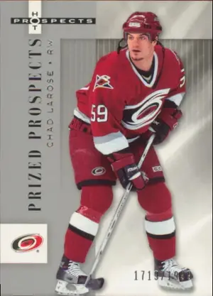 2005-06 HOT PROSPECTS - CHAD LAROSE #112 PRIZED PROSPECTS 1719/1999