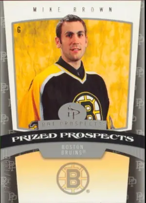 2006-07 HOT PROSPECTS - MIKE BROWN #144 PRIZED PROSPECTS 1296/1999
