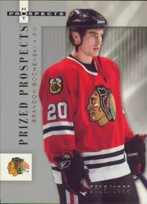 2005-06 HOT PROSPECTS - BRANDON BOCHENSKI #153 PRIZED PROSPECTS 313/1999