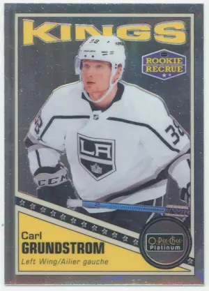2019-20 O-PEE-CHEE PLATINUM - CARL GRUNSTROM #R-77 ROOKIE RETRO