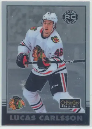 2020-21 O-PEE-CHEE PLATINUM - LUCAS CARLSSON #R-56 ROOKIE RETRO