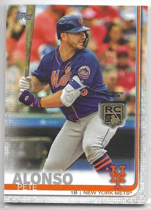 2020 Topps Rookie Card Retrospective RC Logo Medallions #RCR-PA Pete Alonso