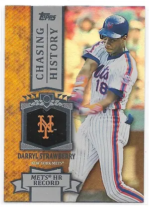 2013 Topps Chasing History Holofoil #CH-89 Darryl Strawberry