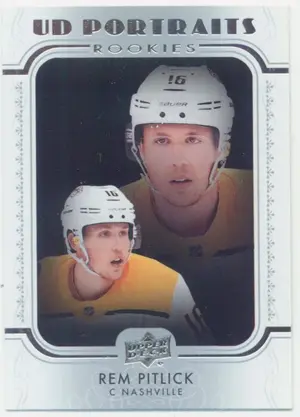 2019-20 UPPER DECK - REM PITLICK #P-81 UD PORTRAITS