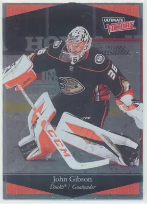 2020-21 UPPER DECK EXTENDED - JOHN GIBSON #UV-12 ULTIMATE VICTORY