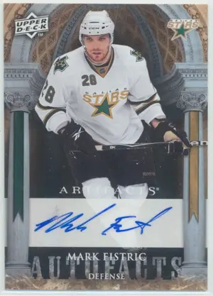 2009-10 ARTIFACTS - MARK FISTRIC #AF-FI AUTOFACTS