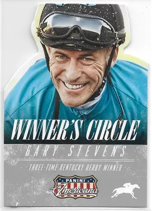 2015 Panini Americana Winner's Circle #2 Gary Stevens