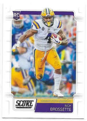 2019 Score #419 Nick Brossette RC