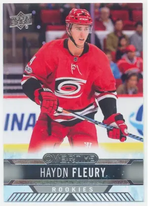 2017-18 OVERTIME - HAYDN FLEURY #179 ROOKIES