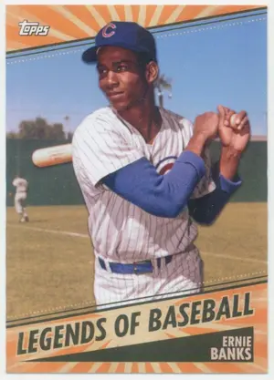 2021 Topps Opening Day - Ernie Banks #LOB-4 Legends of Baseball
